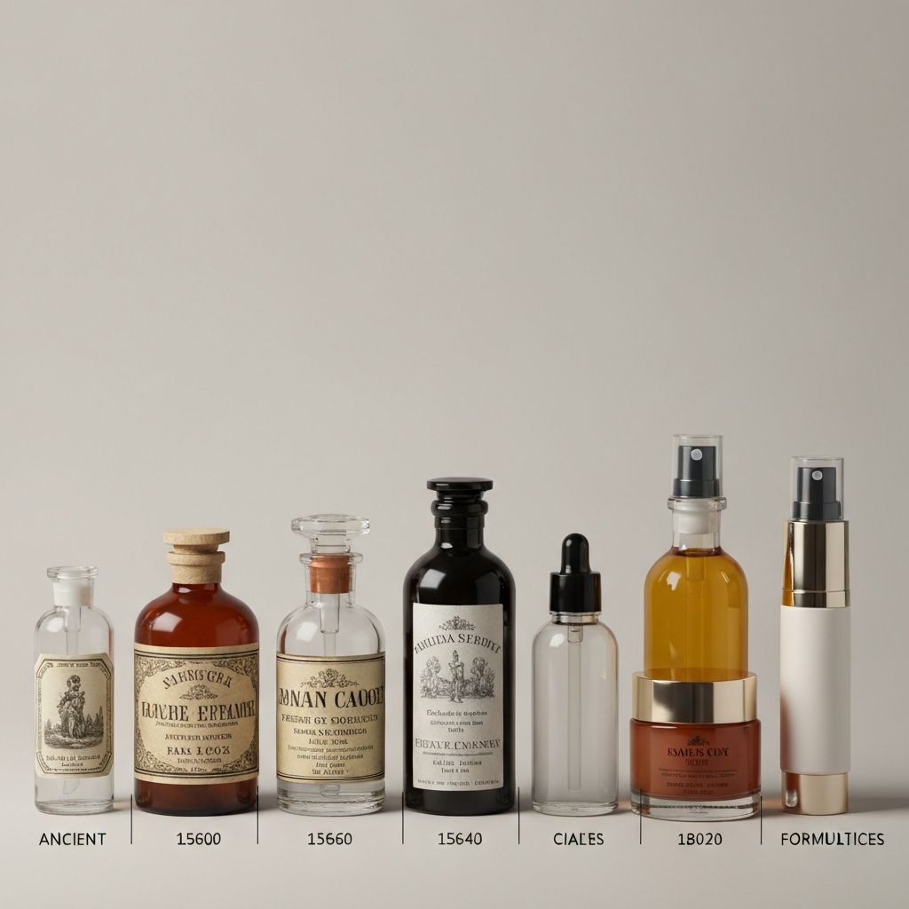 Historyczna ewolucja pielęgnacji skóry